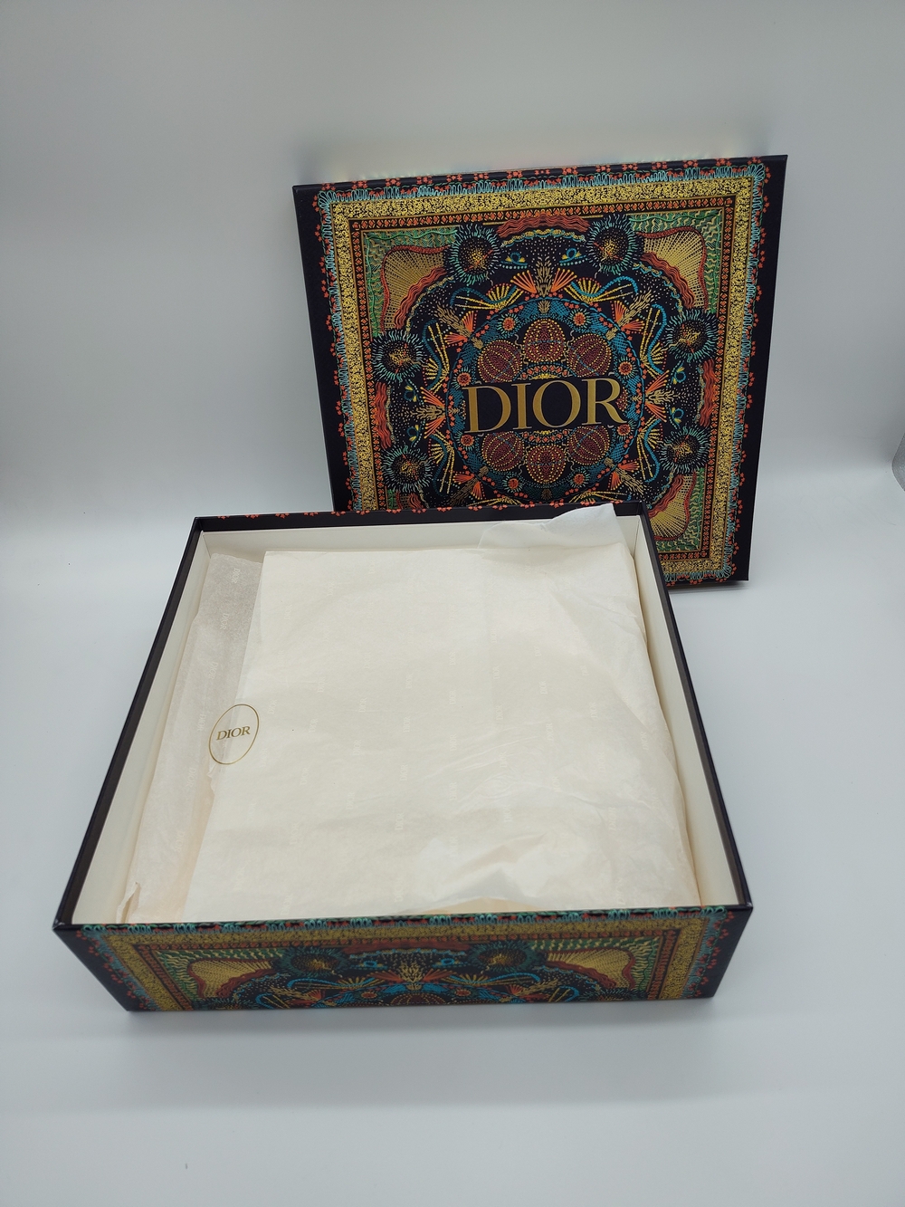 DIOR Limited Edition Gift Presentation Box Tissue Card Luxury Collector Package